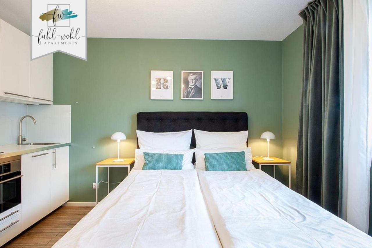 Apt Wahnfried Nr1 - Cityapartment Mit Kueche, Duschbad, Balkon, Parkplatz - Zentral Aber Ruhig 拜罗伊特 外观 照片