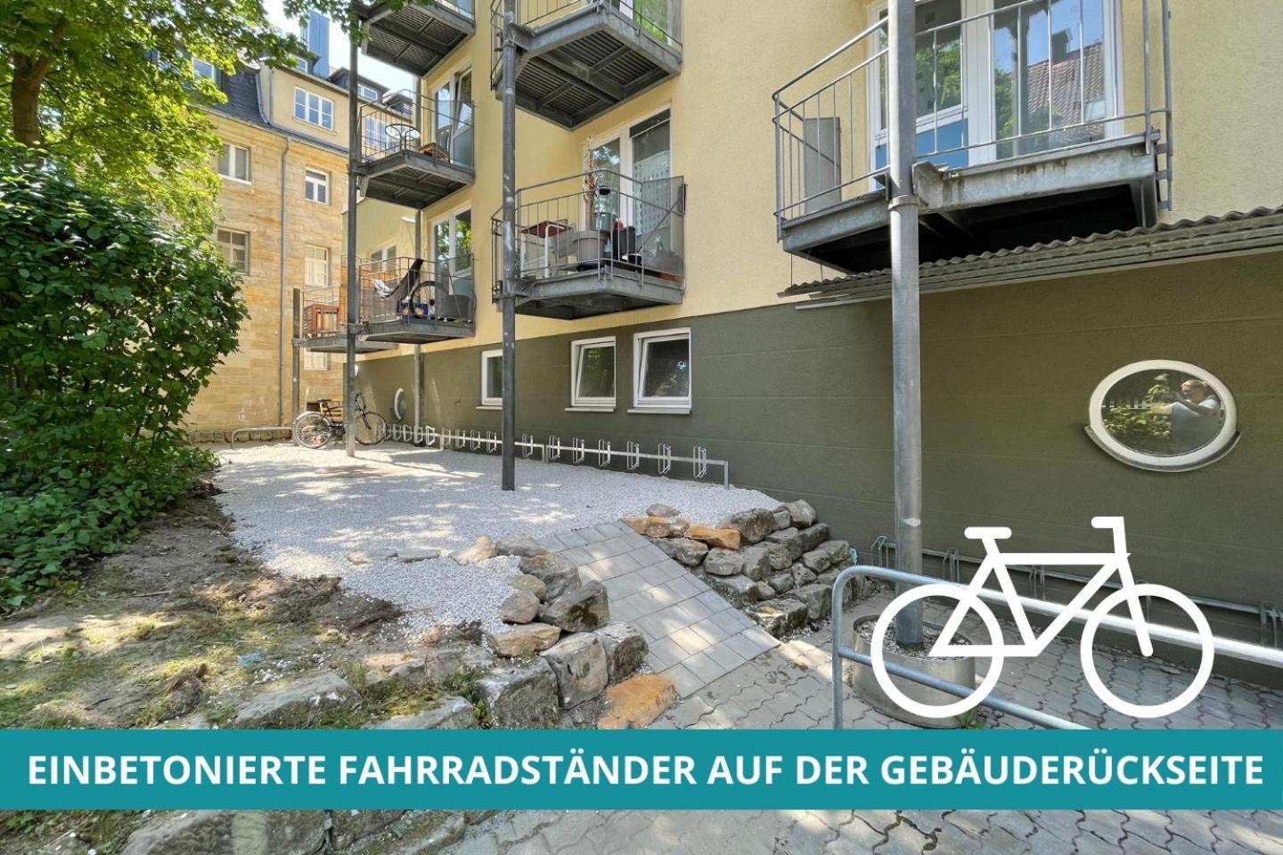Apt Wahnfried Nr1 - Cityapartment Mit Kueche, Duschbad, Balkon, Parkplatz - Zentral Aber Ruhig 拜罗伊特 外观 照片